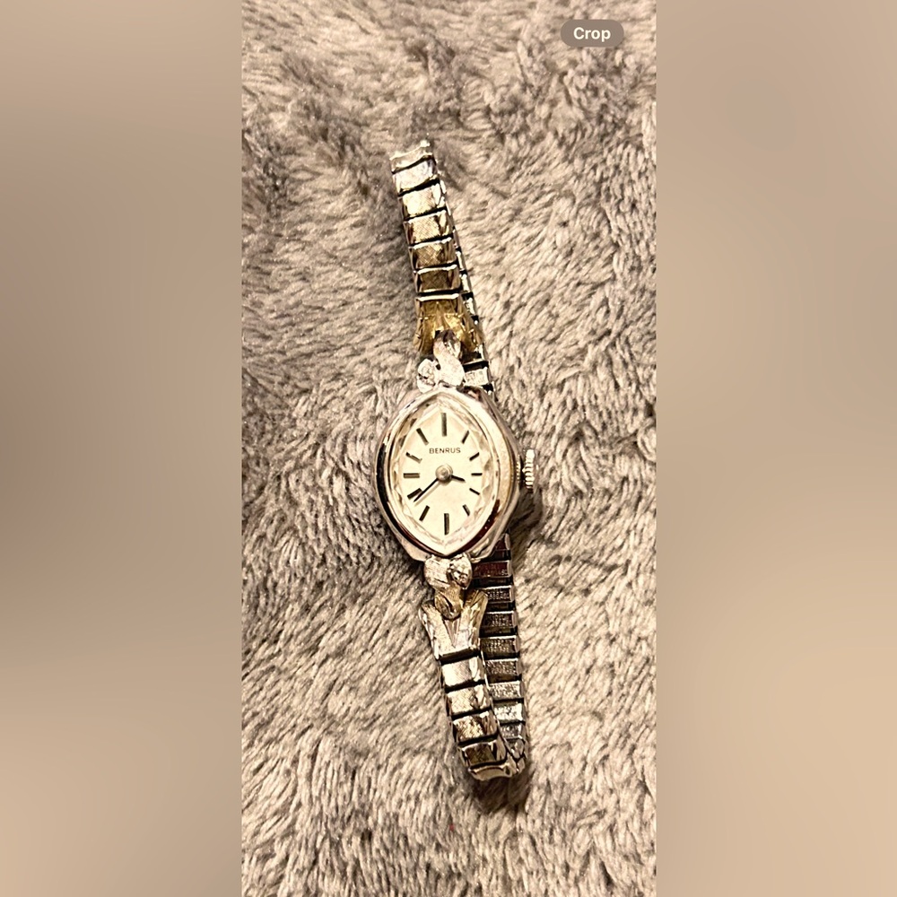 Ladies Benrus Diamond Accsent Wristwatch